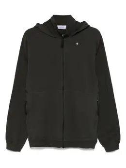 Stone Island: Чёрная толстовка 