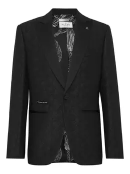 Philipp Plein: Жаккардовые пиджаки  Skull