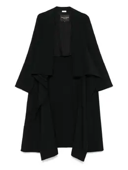 Comme des Garçons Homme Plus: Чёрное пальто 
