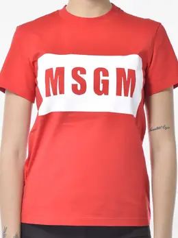 MSGM: Футболка с принтом 