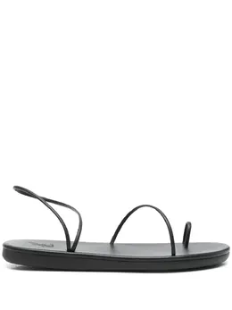Ancient Greek Sandals: Чёрные сандалии  Kansiz