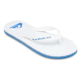 Quiksilver: Белые шлёпанцы 