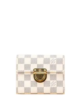 Louis Vuitton Pre-Owned: Белый кошелёк 