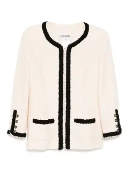 CHANEL Pre-Owned: Куртка без воротника 