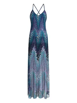 Missoni: Голубое платье 