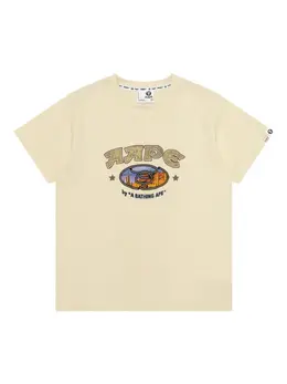AAPE BY *A BATHING APE®: Хлопковая футболка 