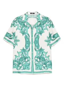 Versace: Рубашка на пуговицах 