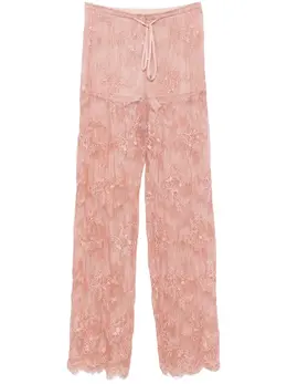 Blumarine: Розовые брюки 