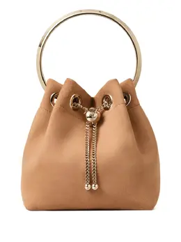 Jimmy Choo: Коричневая сумка  Bon Bon