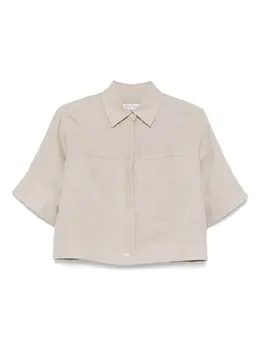 Max Mara: Бежевая рубашка 