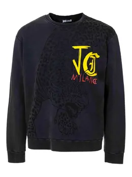 Just Cavalli: Свитшот с леопардовым принтом 