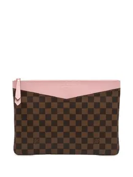 Louis Vuitton Pre-Owned: Коричневый клатч 