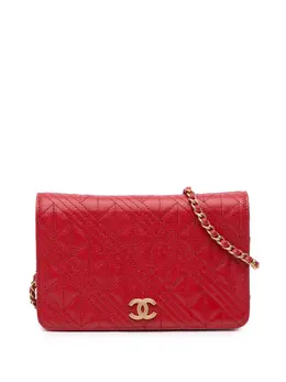 CHANEL Pre-Owned: Красный кошелёк 