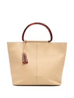 CHANEL Pre-Owned: Коричневая сумка-шоппер 
