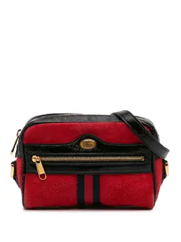 Gucci Pre-Owned: Чёрная сумка через плечо 