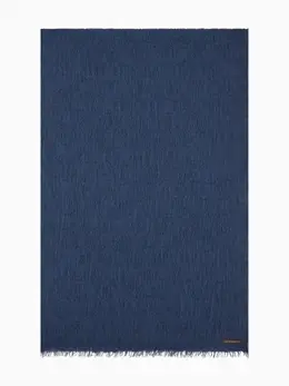 Emporio Armani: Синий шарф 