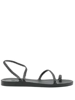 Ancient Greek Sandals: Чёрные сандалии  Eleftheria