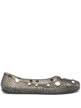 Ancient Greek Sandals: Чёрные балетки 
