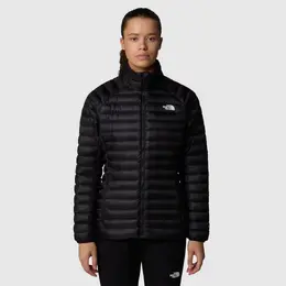 The North Face: Чёрный пуховик 