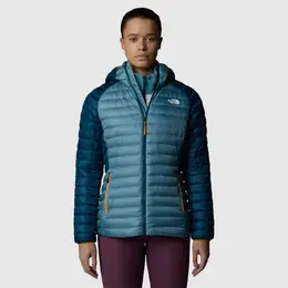 The North Face: Пуховик с капюшоном 