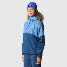 The North Face: Синяя куртка 