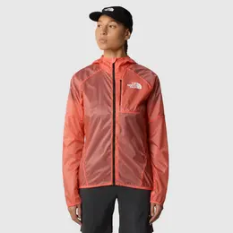 The North Face: Оранжевая куртка 
