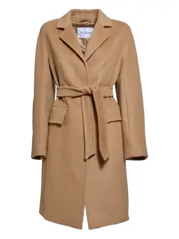 Max Mara: Бежевое пальто 