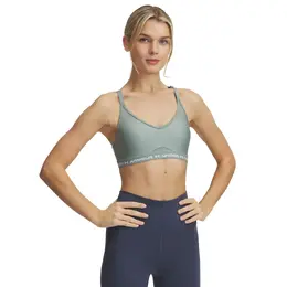 Under Armour: Зелёный бюстгальтер 