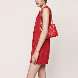 Chanel: Красное платье 