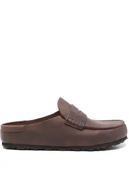 Birkenstock: Тёмные лоферы 