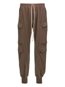 Rick Owens DRKSHDW: Светлые брюки 