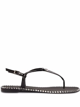 Giuseppe Zanotti: Чёрные сандалии  Bellatriks