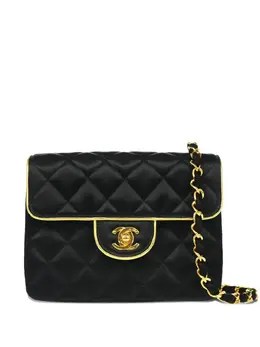CHANEL Pre-Owned: Чёрная сумка 