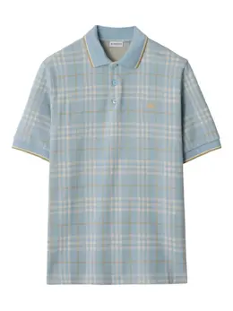 Burberry: Хлопковое поло 