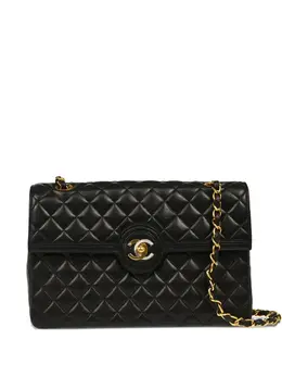 CHANEL Pre-Owned: Чёрная сумка 