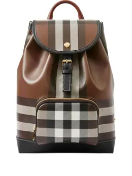 Burberry: Коричневый рюкзак  Vintage Check