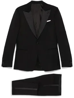 Lardini: Атласный костюм 