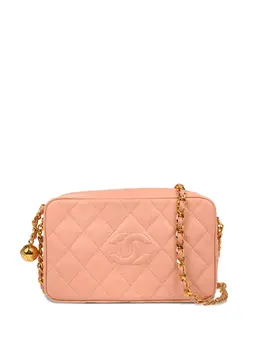 CHANEL Pre-Owned: Розовая сумка 