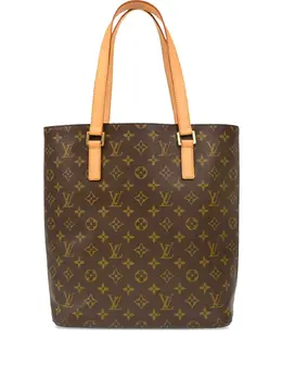 Louis Vuitton Pre-Owned: Коричневая сумка-шоппер 