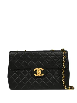 CHANEL Pre-Owned: Чёрная сумка 