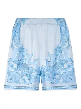 Versace: Шорты  Barocco с принтом