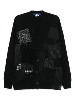 Junya Watanabe MAN: Чёрный кардиган 