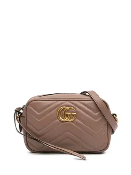 Gucci Pre-Owned: Коричневая сумка через плечо 