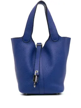 Hermès Pre-Owned: Голубая сумка 