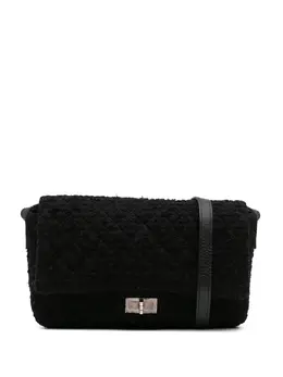 CHANEL Pre-Owned: Чёрная сумка через плечо 