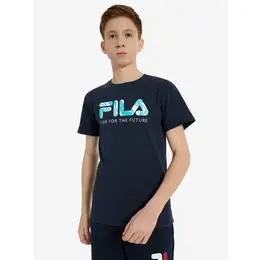 Fila: Тёмная футболка 