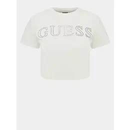 GUESS: Белая футболка 