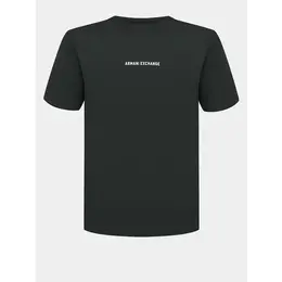 Armani Exchange: Тёмная футболка 