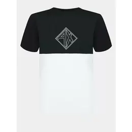 Armani Exchange: Многоцветная футболка 