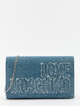 Love Moschino: Синяя сумка 